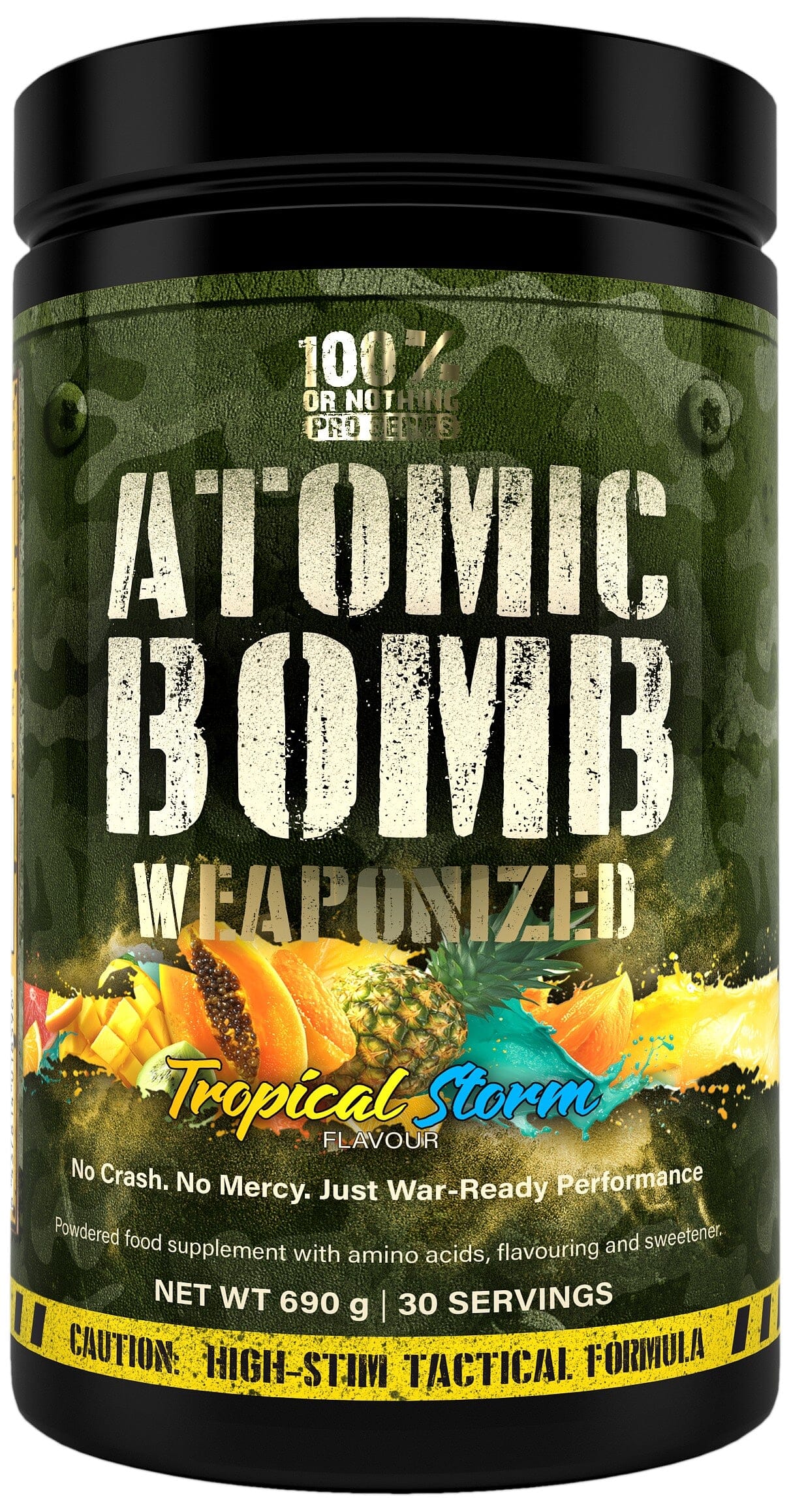 100% Or Nothing - Atomic Bomb Weaponized Pre-Workout