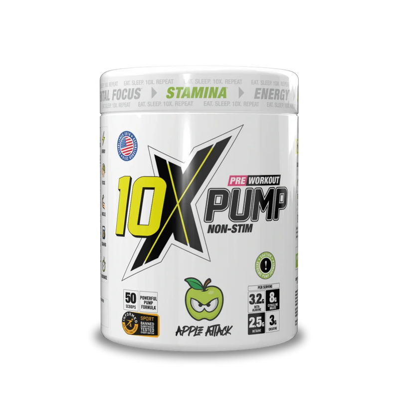 10X Pump Non Stim Pre-Workout