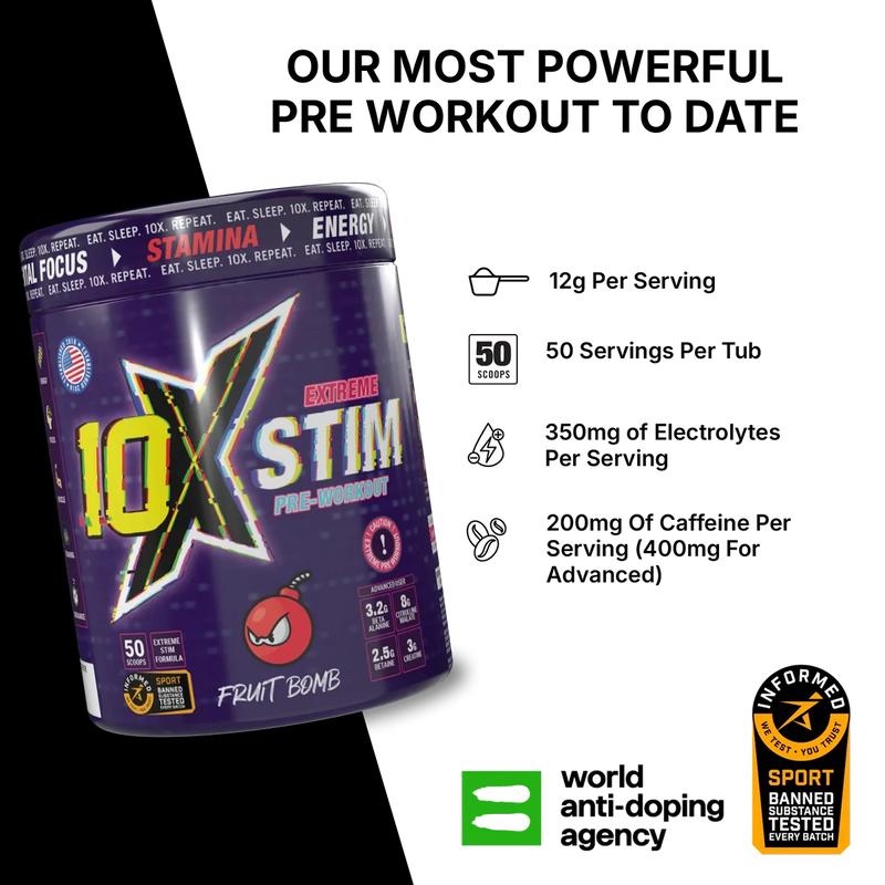 10X Stim Pre Workout