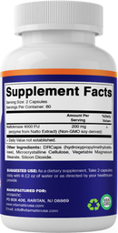 Vitamatic - Nattokinase 4,000 FU | Non-GMO | 120ct