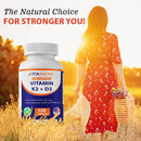 Vitamatic - Vitamin D3 K2 | 10,000 IU & 200mcg | 120ct