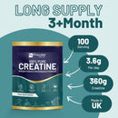 Prowise Healthcare - Creatine Monohydrate Powder | 100 Serving – 360g Pouch