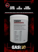 Gas Mark 10 - Pre Workout No Games (30 Servs)
