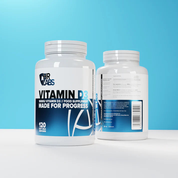 HR Labs Vitamin D3 5000iu - 120 Softgels
