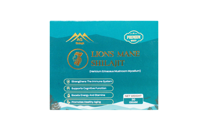 AG Shilajit - Shilajit + Lions Mane