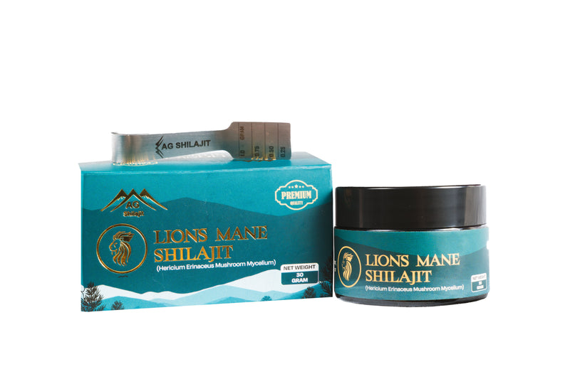 AG Shilajit - Shilajit + Lions Mane