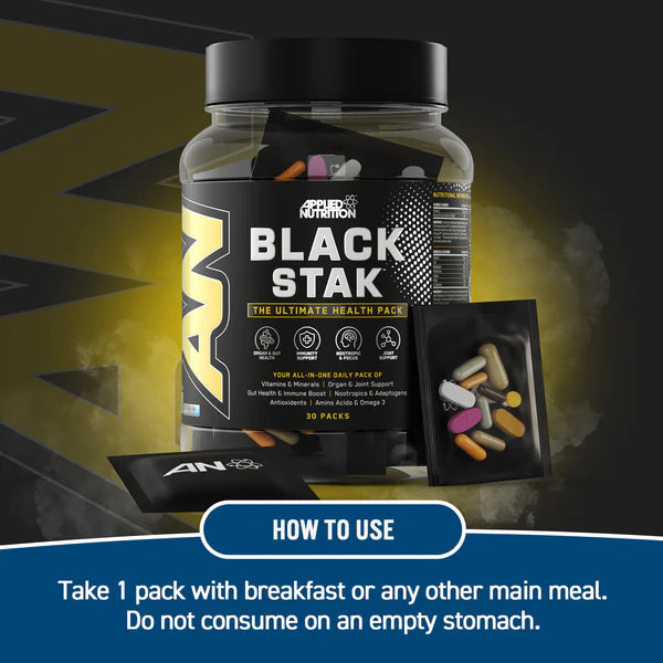 Applied Nutrition - Black Stak The Ultimate Health Stack