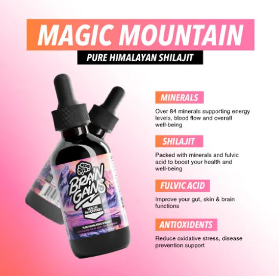 Brain Gains - Magic Mountain Shilajit