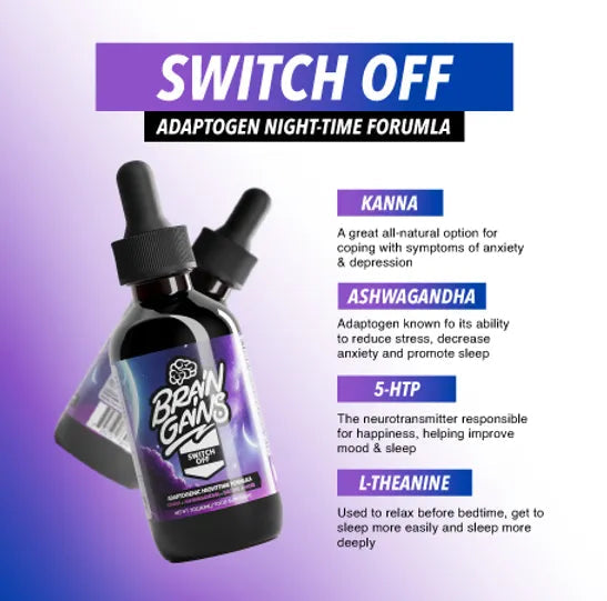 Brain Gains - Switch Off Sleep Aid