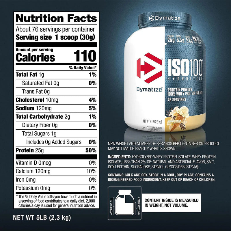 Dymatize Iso100 2.27kg