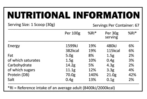 Efectiv Nutrition Whey 2kg