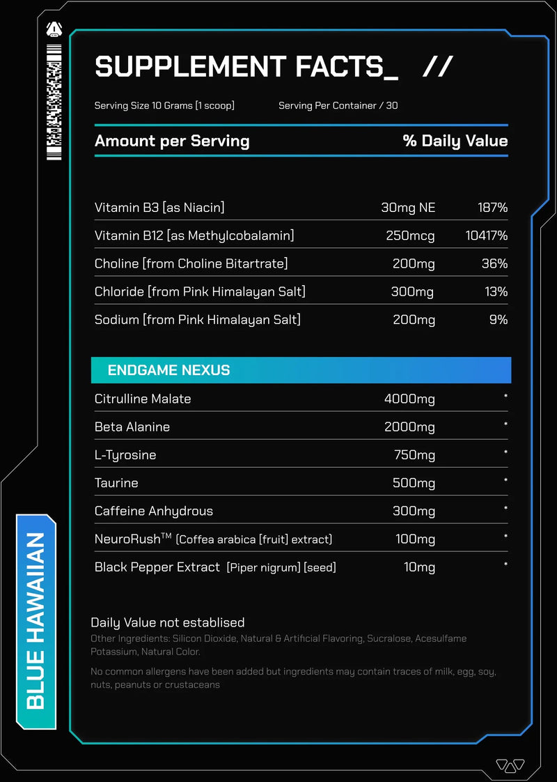 Endgame - Nexus Daily Pre-Workout