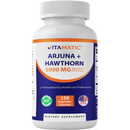 Vitamatic - Arjuna & Hawthorn | 10:1 Extract | 120ct