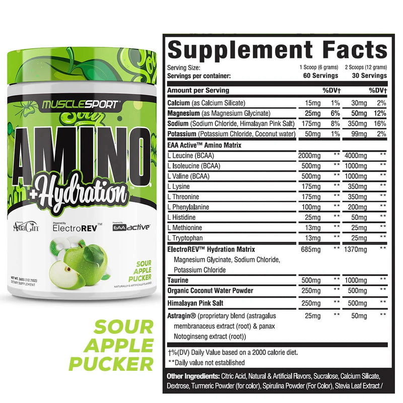 MuscleSport USA - Amino + Hydration