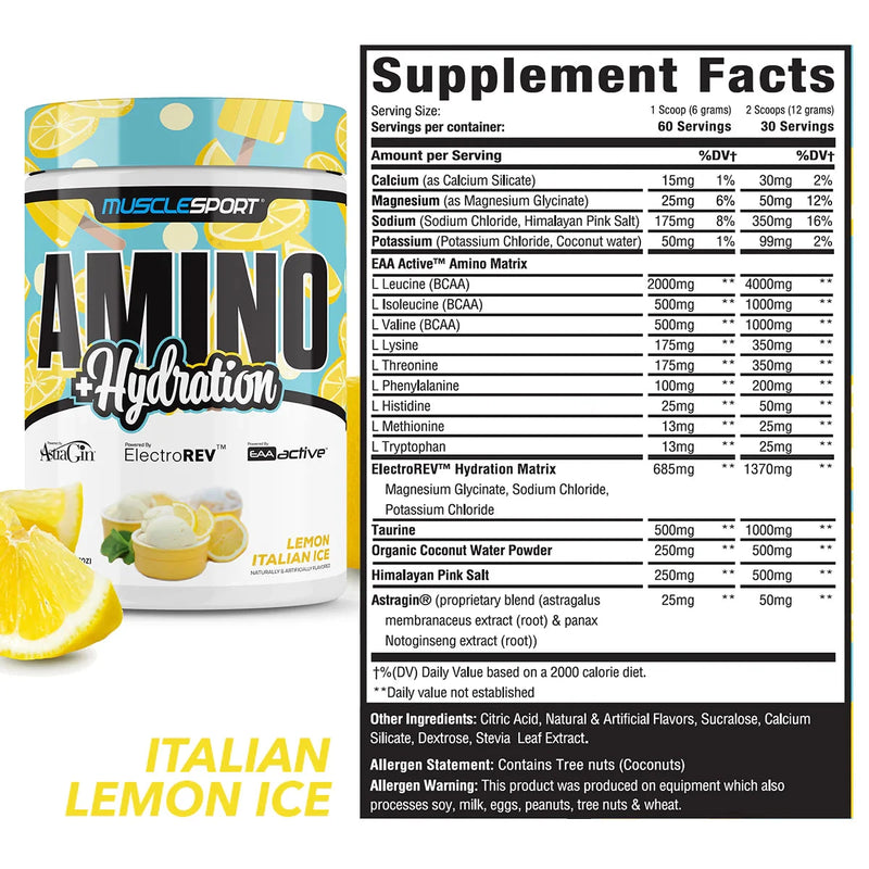 MuscleSport USA - Amino + Hydration