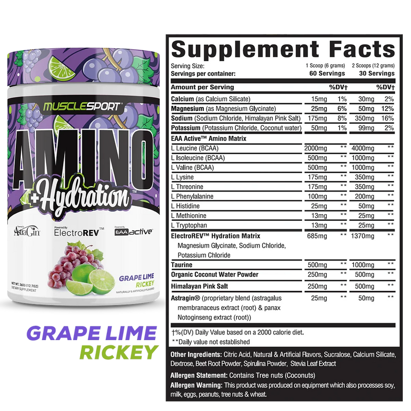 MuscleSport USA - Amino + Hydration