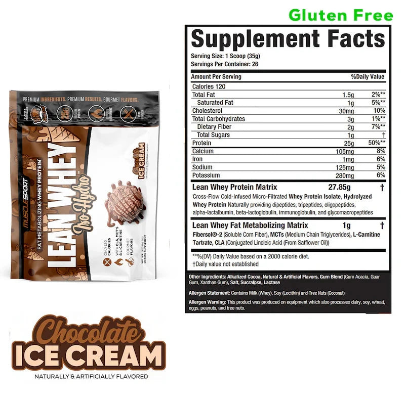 Musclesport USA - Lean Whey Isolate Single Serve Sachets