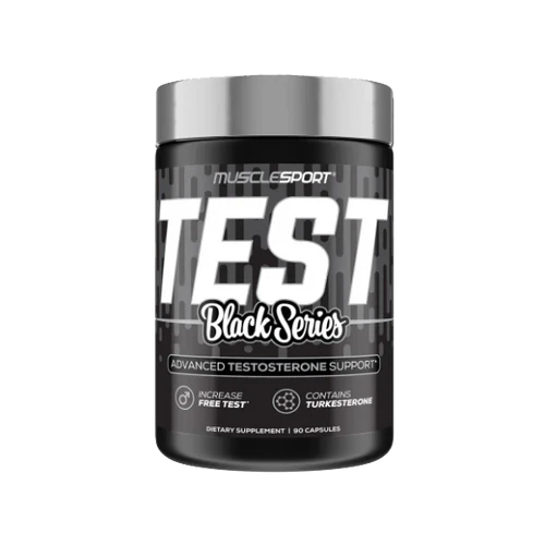 MuscleSport USA - Test Black With Turk