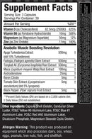 MuscleSport USA - Test Black With Turk