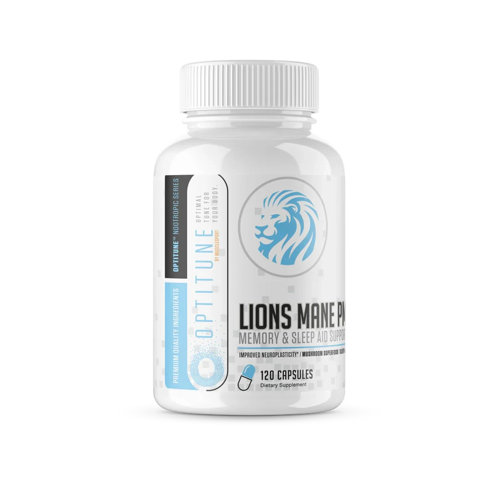 Optitune By MuscleSport - Lions Mane Sleep PM