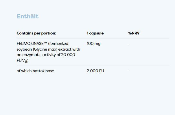 Osavi - Nattokinase 100mg 60 Capsules