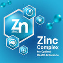 Prowise Healthcare - 5-in-1 Zinc Picolinate Complex 50 mg | 365 Vegan Tablets