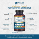 Prowise Healthcare - A-Z Multivitamins & Minerals l 365 Vegan Multivitamin Tablet