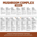 Prowise Healthcare - Advanced Mushroom Complex | 6 Mushrooms - 120 Vegan Tablets
