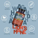 Prowise Healthcare - KSM-66 Ashwagandha and Lions Mane Tablets 120 Tabs