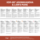 Prowise Healthcare - KSM-66 Ashwagandha and Lions Mane Tablets 120 Tabs