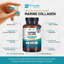 Prowise Healthcare - Marine Collagen with Hyaluronic Acid 1100mg - 90 Capsules Bo