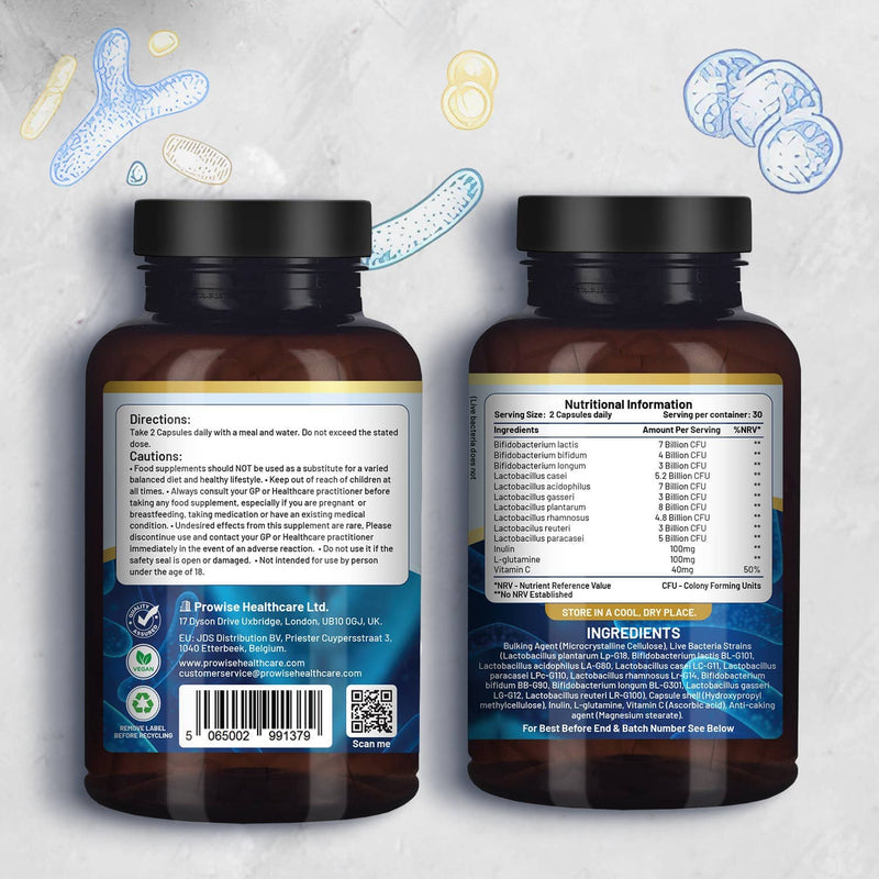 Prowise Healthcare - Pro Bio Cultures Complex Probiotics and Prebiotic