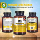 Prowise Healthcare - Vitamin D3 4000 IU 425 Tablets High Strength