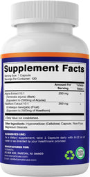 Vitamatic - Arjuna & Hawthorn | 10:1 Extract | 120ct