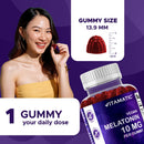 Vitamatic - Vitamatic 10mg Melatonin | Vegan & Non-GMO | 60ct