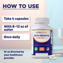Vitamatic - Vitamatic Myo-Inositol 2000 mg Per Serving – 240 Capsules