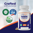 Vitamatic - Vitamatic NMN Complex 1000 mg Per Serving – 120 Veg Caps
