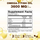 Vitamatic - Vitamatic Triple Strength Omega-3 | 2160mg | 180 Softgels