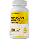 Vitamatic - Vitamatic Triple Strength Omega-3 | 2160mg | 180 Softgels