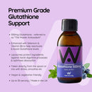 Well.Actually. - Liposomal Glutathione (500mg) Liquid - Blueberry 150ml
