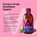 Well.Actually. - Liposomal Glutathione (500mg) Liquid - Cherry 250ml