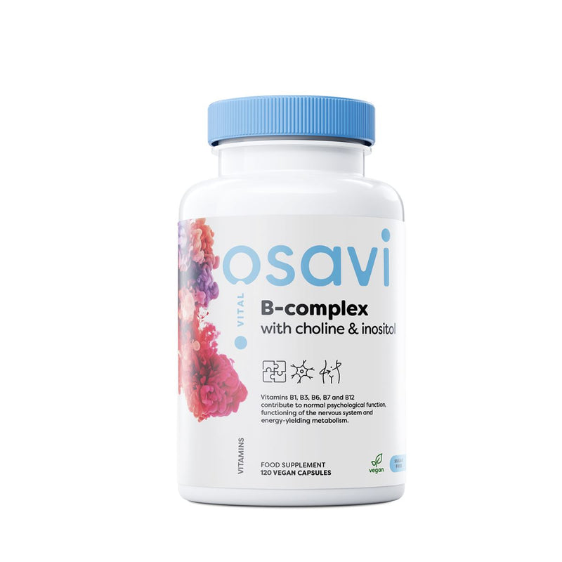 Osavi - B-Complex with Choline & Inositol 60 vcaps