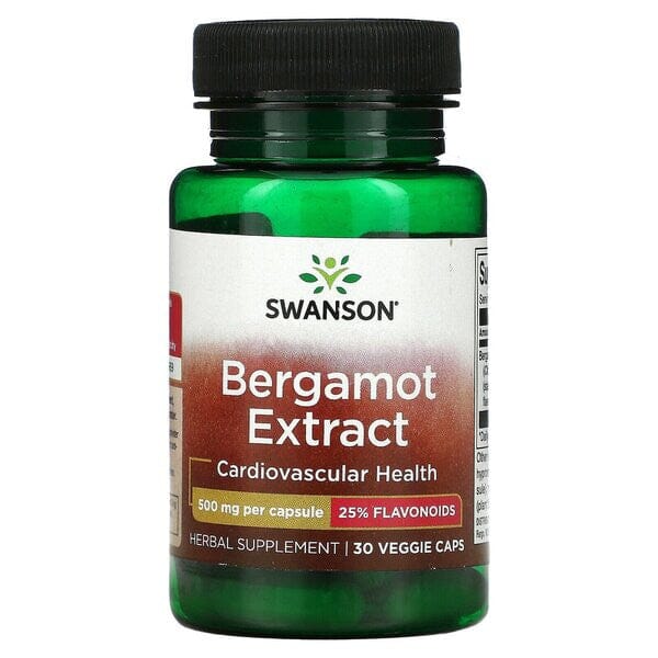 Swanson - Bergamot Extract 500mg 30vcaps