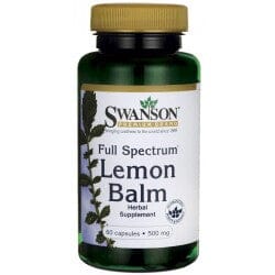 Swanson - Full Spec Lemon Balm 500mg 60caps