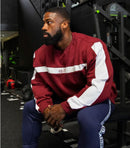 TbJP Maroon Panel Sweater